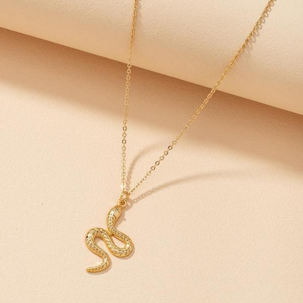 Collar serpiente sencilla